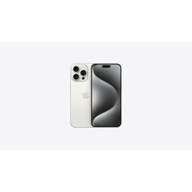iPhone 15 Pro Max 1 TB Titânio Branco — Seminovo — Frente — ATTO Phone Rio de Janeiro