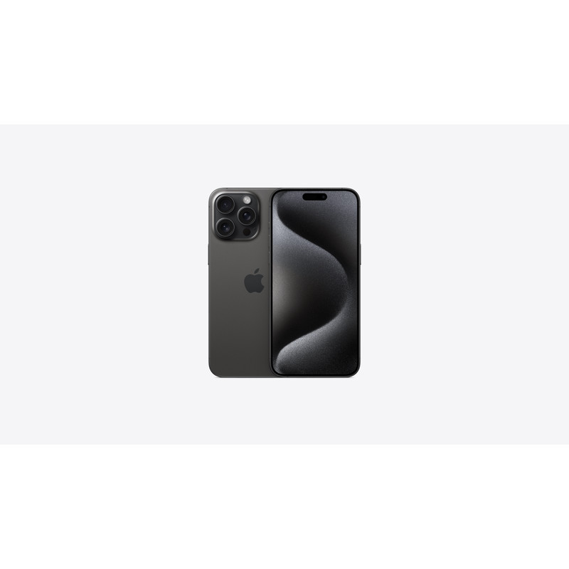 iPhone 15 Pro Max 256 GB na cor Titânio Preto — Seminovo