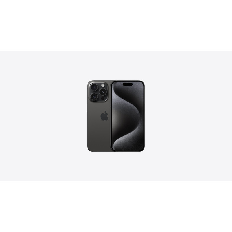 iPhone 15 Pro 128 GB na cor Titânio Preto — Seminovo